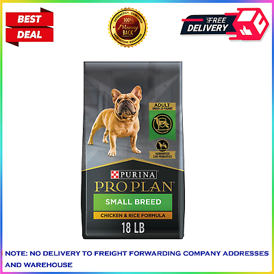 #ad Purina Pro Plan Focus Adult Small Breed Dry Dog Food 18 lb $37.90