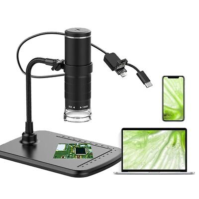 #ad 1000X Digital Microscope HD LED USB WiFi Microscope for Smartphone PCB $23.05