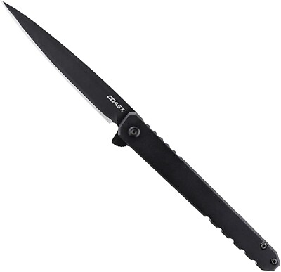 #ad COAST LX532 Founder#x27;s Series Origin Black Folding Pocketknife Limited Edition $37.90