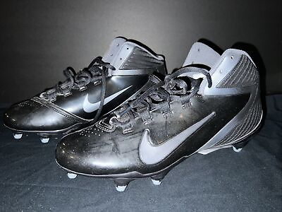 #ad Nike Men’s Black and Silver Alpha Speed Size 11.5 Looks Never Worn. $26.88