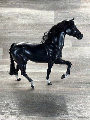 #ad Vintage 1980 Mattel Barbie Black Stallion Horse #x27;Midnight#x27; #5337 Made in USA $14.99