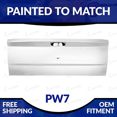 #ad NEW Painted PW7 Bright White Tailgate For 2009 2018 Dodge RAM 1500 2500 3500 $743.99