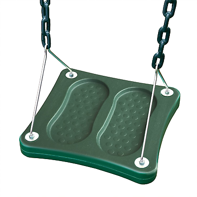 #ad NE 5041 Stand Up Swing with 14quot; X 14quot; Swing Base and Coated Chains for Swing Set $47.88