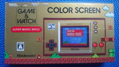 #ad Game Super Mario Bros Color Screen Nintendo Watch $91.44