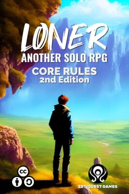 #ad Loner: Another Solo RPG 2nd Edition $12.96