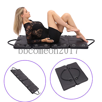 #ad Portable Bed Restraint System Bondage Board Dungeon Furniture Leather Bondage SM $323.88