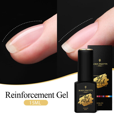 #ad BORN PRETTY PRO 15ml Reinforcement Gel Polish Clear Soak Off UV LED Gel Nails $4.99