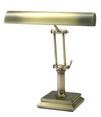 #ad House of Troy Polished Brass Banker Piano Desk Lamp P10 150 Free Shipping $135.16