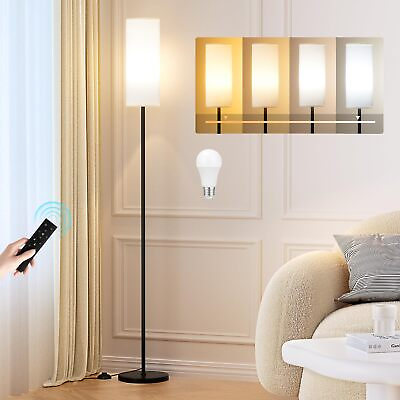 #ad #ad Floor Lamps for Living Room Modern Floor Lamp with Remote Control and Steple... $57.91
