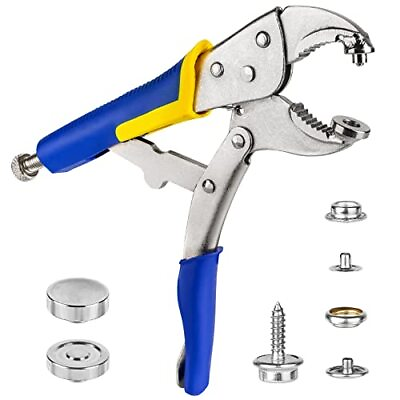 #ad 【Upgraded Version】Snap Pliers Fastener Tool Kit Snap Installation Set Hand To... $34.36