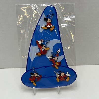 #ad Disney Cast Member WDI Sorcerer Mickey 5 Pin Set Limited Edition Of 500 $499.95