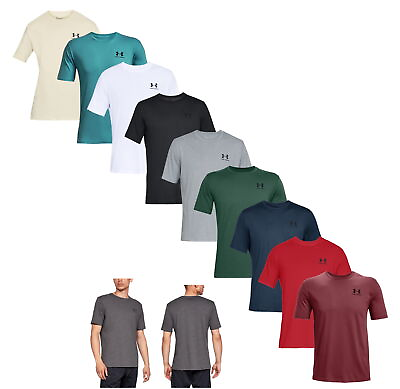 #ad Under Armour Men#x27;s Sportstyle Left Chest T Shirt Short Sleeve Tee 1326799 $17.95
