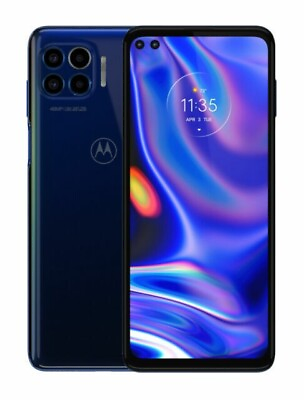 #ad Motorola Moto One 5G XT2075 1 128GB Blue Verizon and Unlocked Android 8 10** $79.85