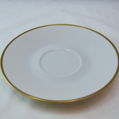 #ad Rosenthal Classic Modern CLASSIC GOLD 1 8quot; gold trim Saucer s 5 5 8quot; Exc $9.50