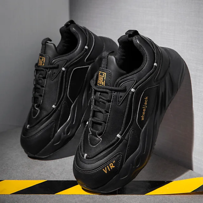 #ad Diansen New Steel Toe Cap Platform Boots Light Breathable Sneaker for Work Men S $49.48