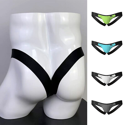 #ad Men#x27;s T Back Underwear Jockstrap Thong Briefs G String Sexy Panties Underpants* $3.21