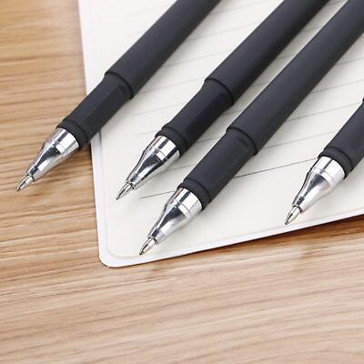 #ad Gel Pen Full Matte Water 0.5 Pens Writing Stationery Supply Office Black $0.99