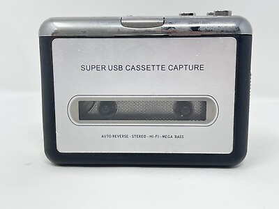 #ad Tape to PC Super USB Cassette to MP3 Converter Capture Audio Music Player Works $9.97