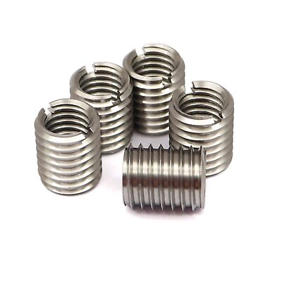 #ad 5 Pcs Thread Adapters Sleeve Reducing Nut for M10 10MM Male to M8 8MM Female ... $13.95