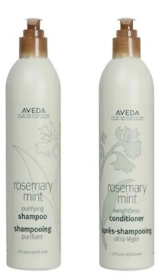 #ad Aveda Rosemary Mint 2 Pack Shampoo and Conditioner Set 12 Oz Size New $35.95