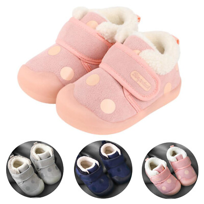 #ad Boys Girls Trainers Sneakers Toddlers Winter Infant Baby Sports Casual Shoes $19.99