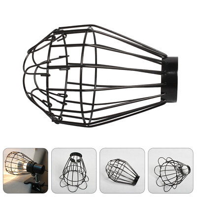 #ad Adjustable Vintage Metal Bulb Cage for Pendant Light Fixture $9.15