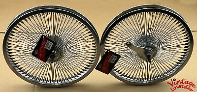 #ad VINTAGE LOWRIDER 16quot; Bicycle Wheel 144 Spoke Front OR Coaster Cruiser Lowrider. $191.79