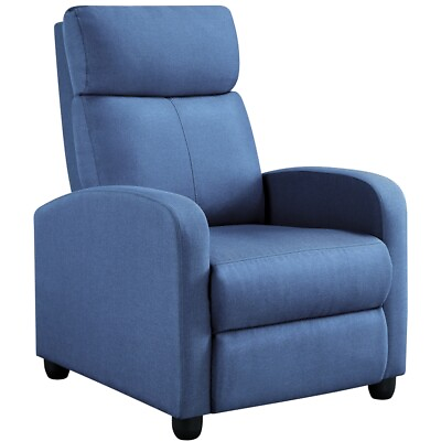 #ad Recliner Sofa Adjustable Modern Single Reclining Chair Upholstered Sofa $99.99