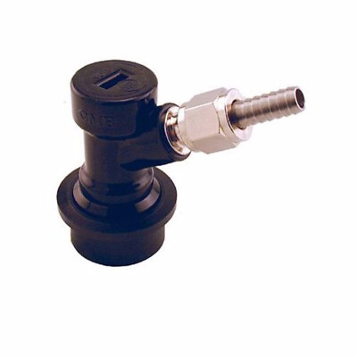 #ad Ball Keg Lock Tap Beer Out with 1 4quot; Male Flare Fitting with Hose Barb Home Brew $6.96