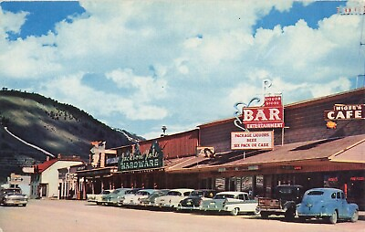 #ad Postcard Jackson Wyoming: Gateway to Grand Tetons Yellowstone National Park $3.32