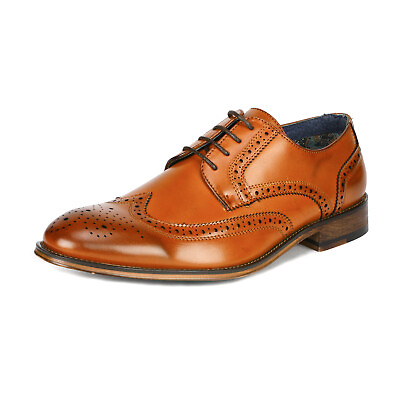 #ad Men#x27;s Dress Shoes Brogues Derby Shoes Formal Wedding Oxford Shoes Shoes Size US $39.77