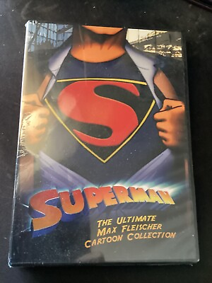 #ad Superman: Ultimate Max Fleischer Cartoon Collect New DVD Full Frame Dolby $8.99