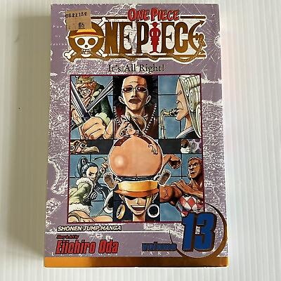#ad One Piece Vol 13 Gold Foil Cover 1st First Print Edition Manga English Volume $23.74