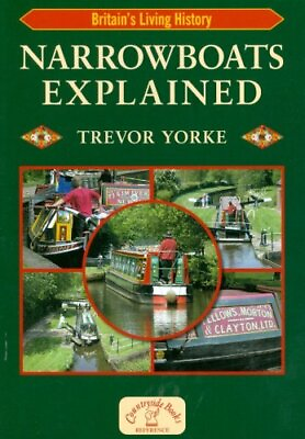 #ad Narrowboats Explained England#x27;s Living History by Trevor Yorke Paperback Book $7.74