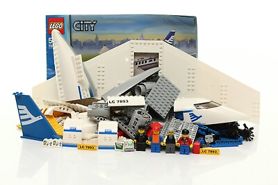 #ad Lego Town City Airport Set 7893 Passenger Plane 100% complete instr. 2006 $179.99