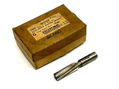 #ad Morse 1666 Size 11 Stub Screw Machine Reamer High Speed $26.99