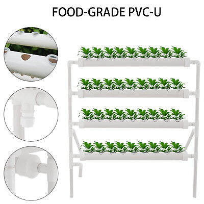 #ad Hydroponic Grow Kit 36 Sites 4 Layers Plant Growing System for Leafy Vegetables $44.98