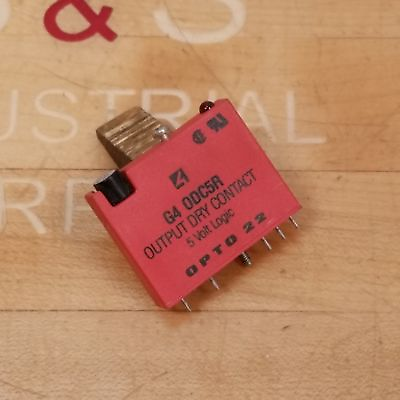 #ad OPTO 22 G4 ODC5R Output Dry Contact 5 Volt Logic Module USED $5.99