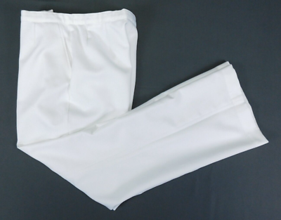 #ad US Navy Women#x27;s Pants 16 MR Misses Regular White Jumper Slacks Service Dress $14.65