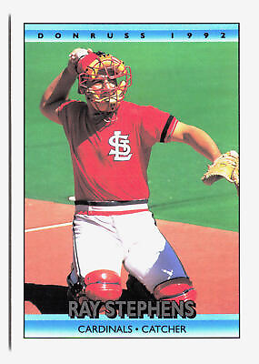 #ad 1992 Donruss Ray Stephens St. Louis Cardinals #764a $1.49