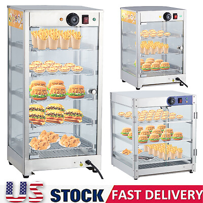 #ad Commercial Food Pizza Pastry Warmer Countertop Display Case 3 Tier 5 Tier $224.99