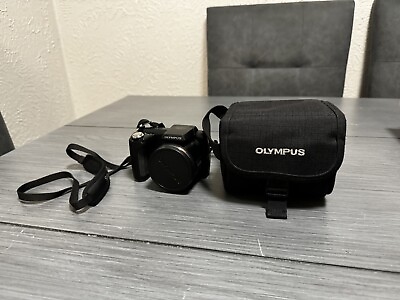 #ad Olympus SP 610Uz 14MP HD 3D Digital Camera w 22x Zoom Tested Clean W Carry Bag $40.00