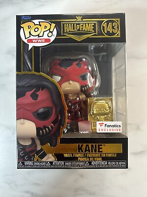 #ad Kane Funko Pop 143 WWE Hall of Fame Fanatics Exclusive Figure 5000 $39.95