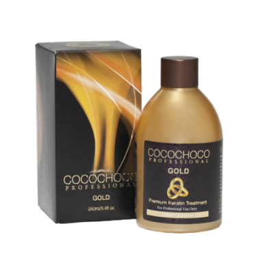 #ad COCOCHOCO Gold keratin hair straightening treatment 8.4oz with 24k liquid gold $33.00