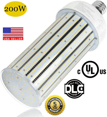 #ad UL 200W LED Corn Light Bulb 6000K E39 Mogul Base Replace 1000W MH Warehouse Lamp $74.47