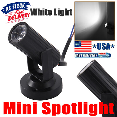 #ad Mini 1W LED Spot Light Fixture Adjustable Picture Lamp Showcase Jewelry Shop Bar $7.98