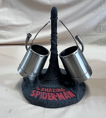 #ad Diamond 1:1 Scale Marvel Spider Man Pewter Display Replica Web Shooters $300.00