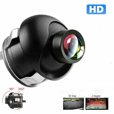 #ad 170° Rotating HD Car Rear View Camera Reversing Parking Night Vision Waterproof $13.77
