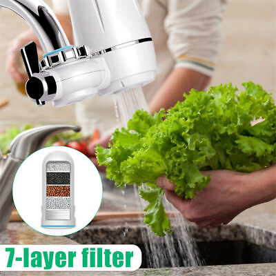 #ad Water Faucet Filter Kitchen Sink Bathroom Mount Filtration Tap Purifier System AU $39.79