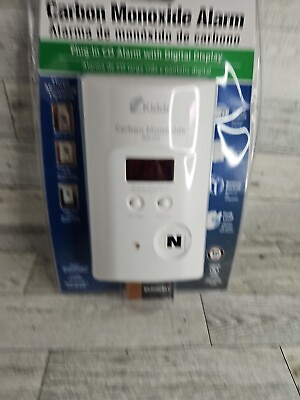 #ad Kidde Carbon Monoxide Alarm Plug In Co Alarm Digital 9V Backup Battery Open Box $14.99